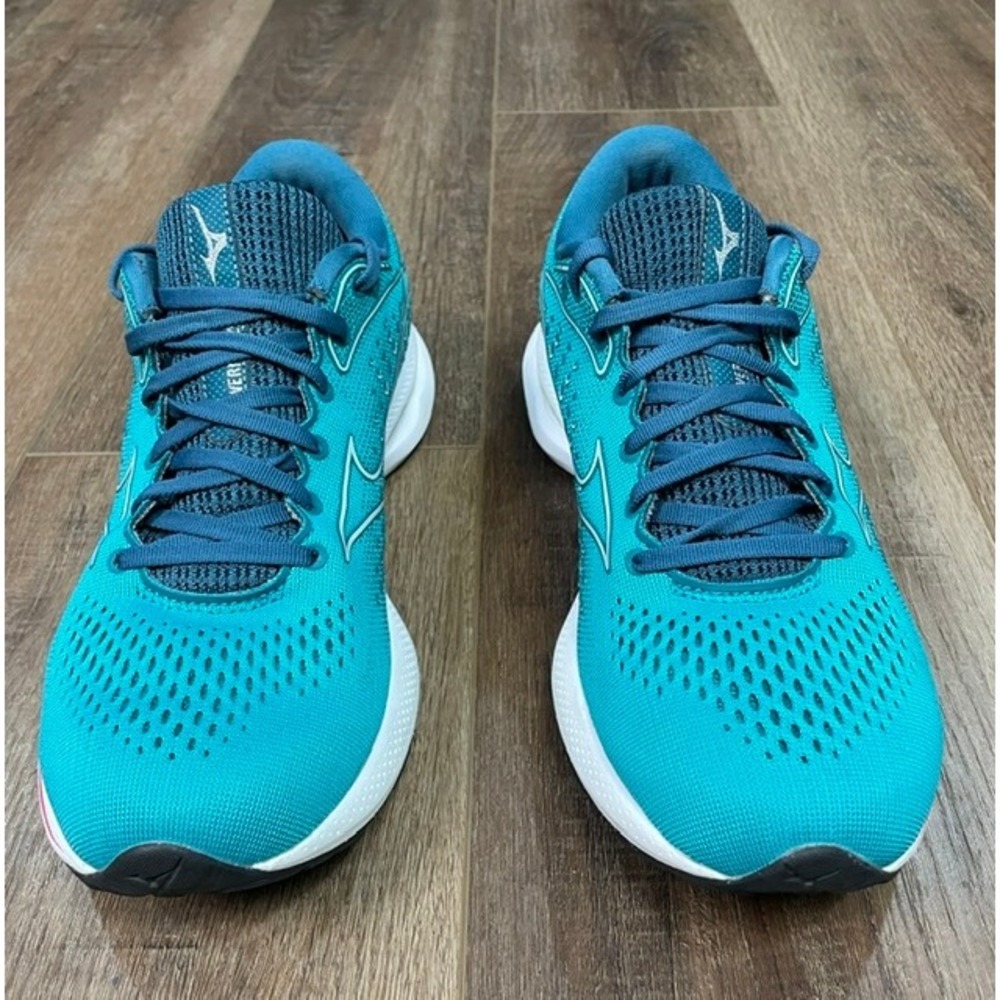 Mizuno Wave Rider 25 Women's Running Shoes Blue Turquoise US 8.5 EU 39 J1GD2103